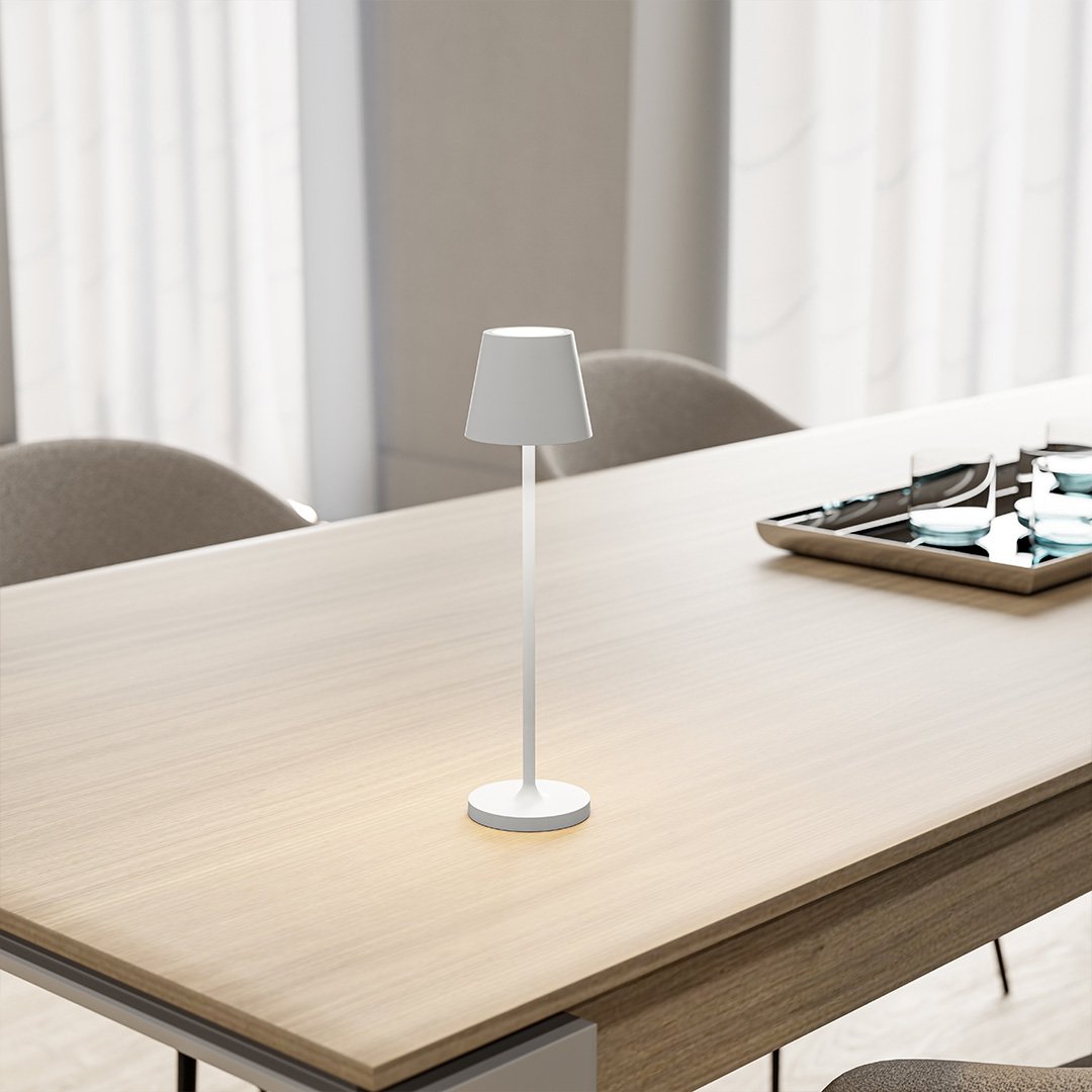 NovaPulse LED Lamp | Portable, Touch Dimming, 10h Battery | Lersk