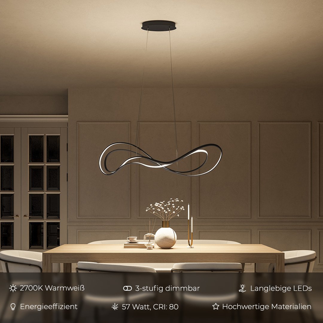 SolaraLux Dimmable LED Pendant Light With Warm Glow | Lersk