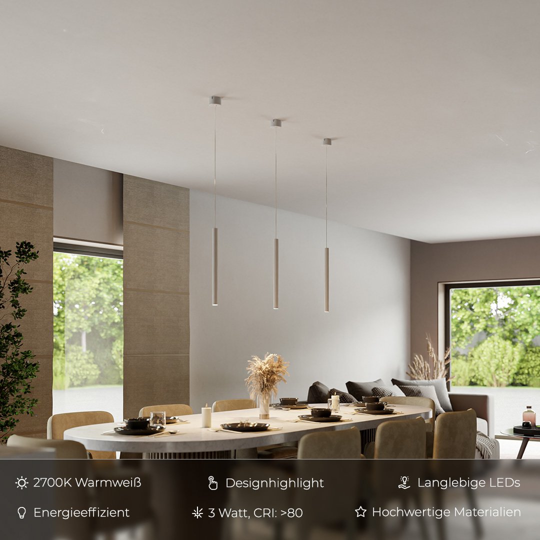 AeroLume Minimalist Pendant Light with LED Performance | Lersk