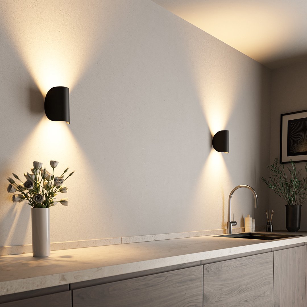 SolaraGlow Wall Light Diffused Warm Light for Living Rooms and Workspaces