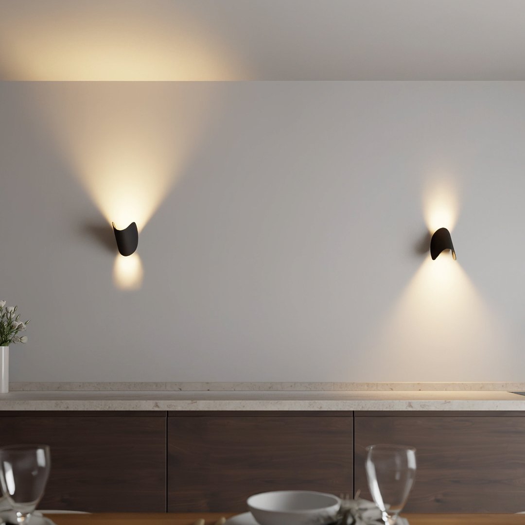 SolaraGlow Wall Light Diffused Warm Light for Living Rooms and Workspaces