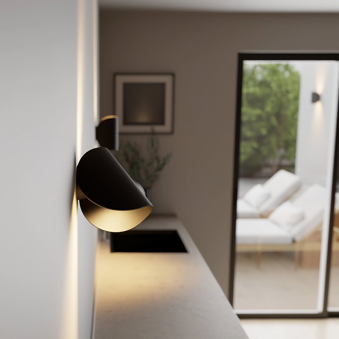 SolaraGlow Wall Light Diffused Warm Light for Living Rooms and Workspaces