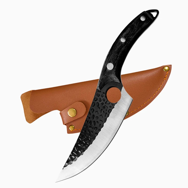 Huusk Knife Premium Control Japanese Handmade Kitchen Knife for Home Cooks | Lersk