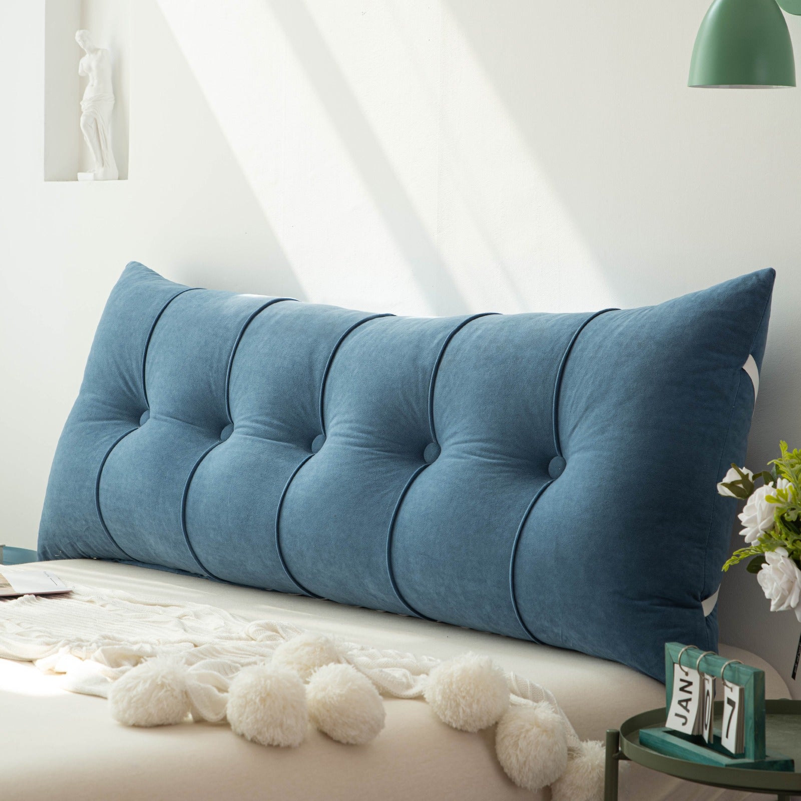 LumaRest Back Support Headboard Pillow for Bed and Sofa | Lersk
