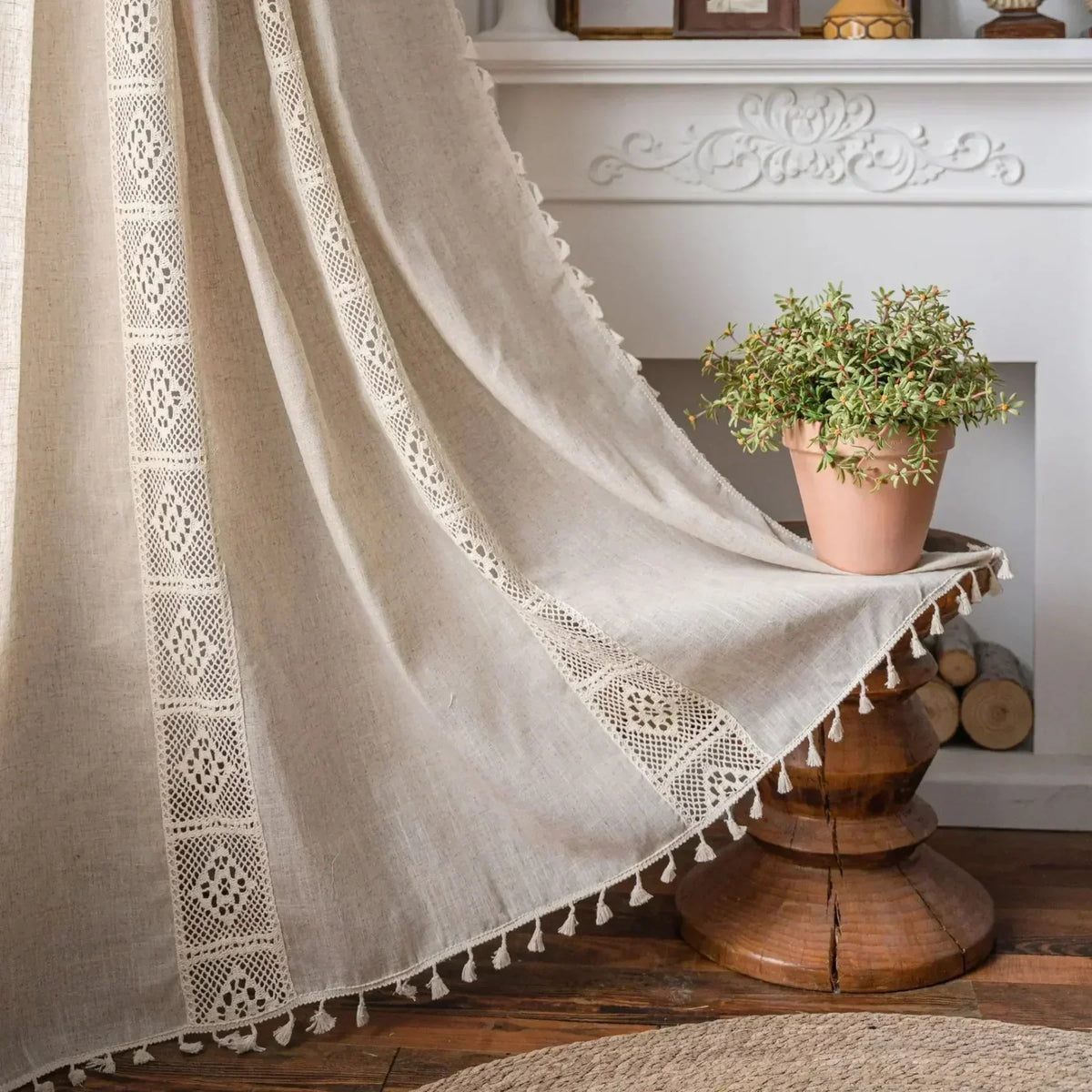 BreezeWeave Minimal Sheer Curtain For Soft Natural Light