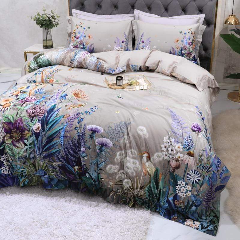 Luxor Egyptian Cotton Duvet Cover Set Soft and Breathable | Lersk