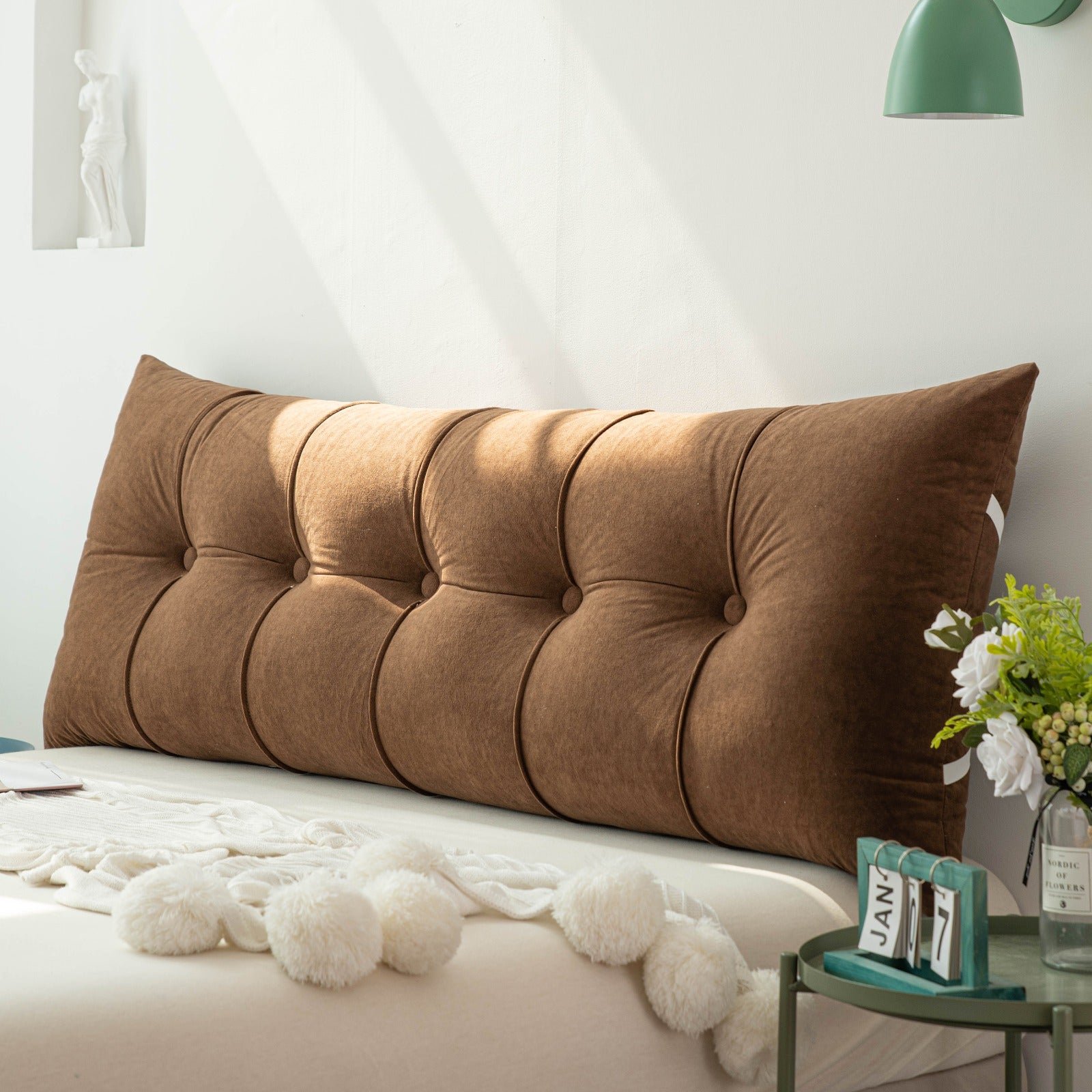 LumaRest Back Support Headboard Pillow for Bed and Sofa | Lersk