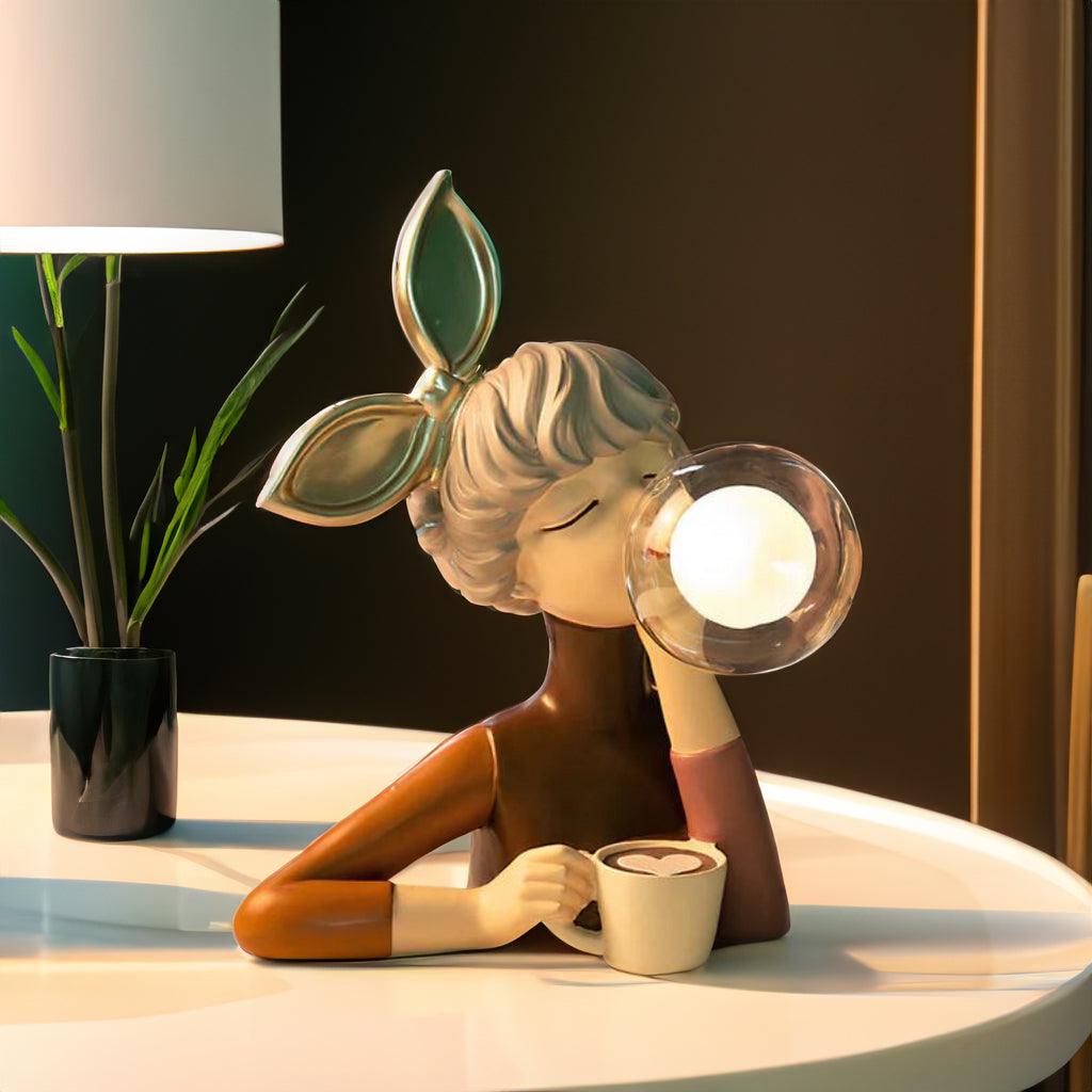 LumaSprite Cartoon Bubble Lamp Nightlight Statue For Kids | Lersk