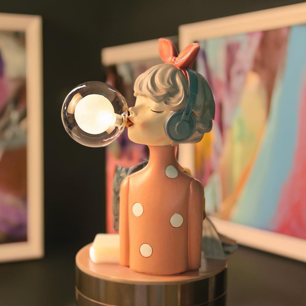 LumaSprite Cartoon Bubble Lamp Nightlight Statue For Kids | Lersk