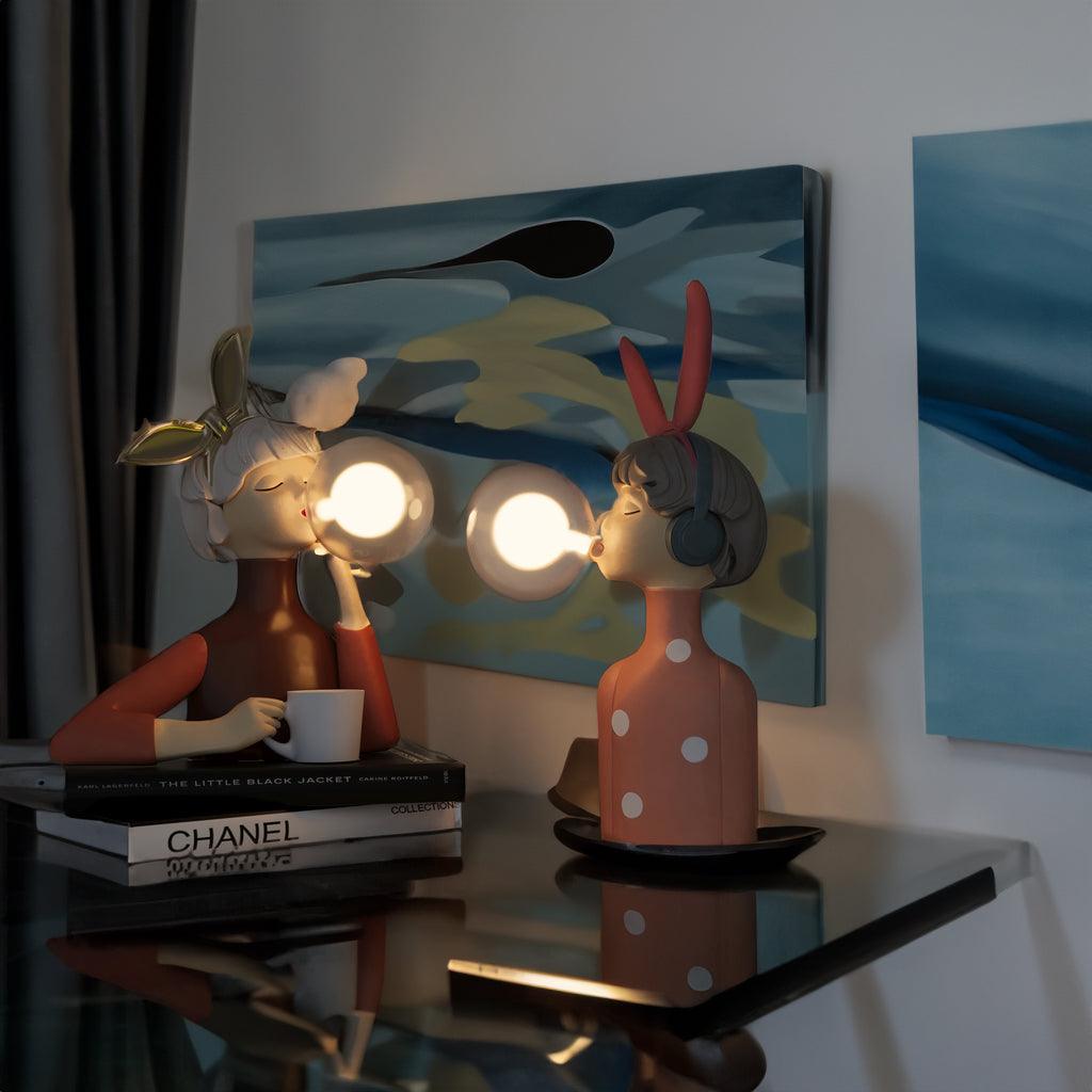 LumaSprite Cartoon Bubble Lamp Nightlight Statue For Kids | Lersk