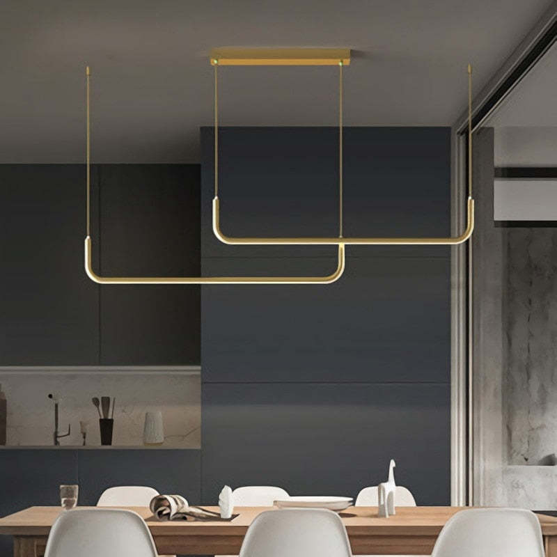 Ardente Glow Metal and Silicone Pendant Lamp With Warm Light | Lersk