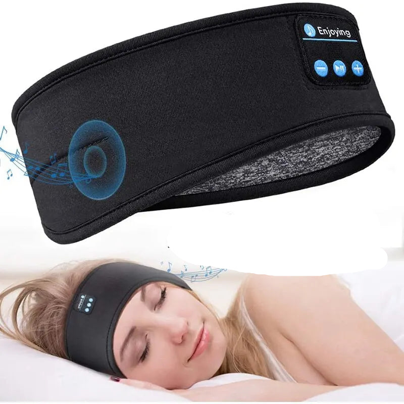SomniBand | Bluetooth Sleep Headband With Built-In Speakers, Soft Fabric, 10-Hour Battery Life | Lersk
