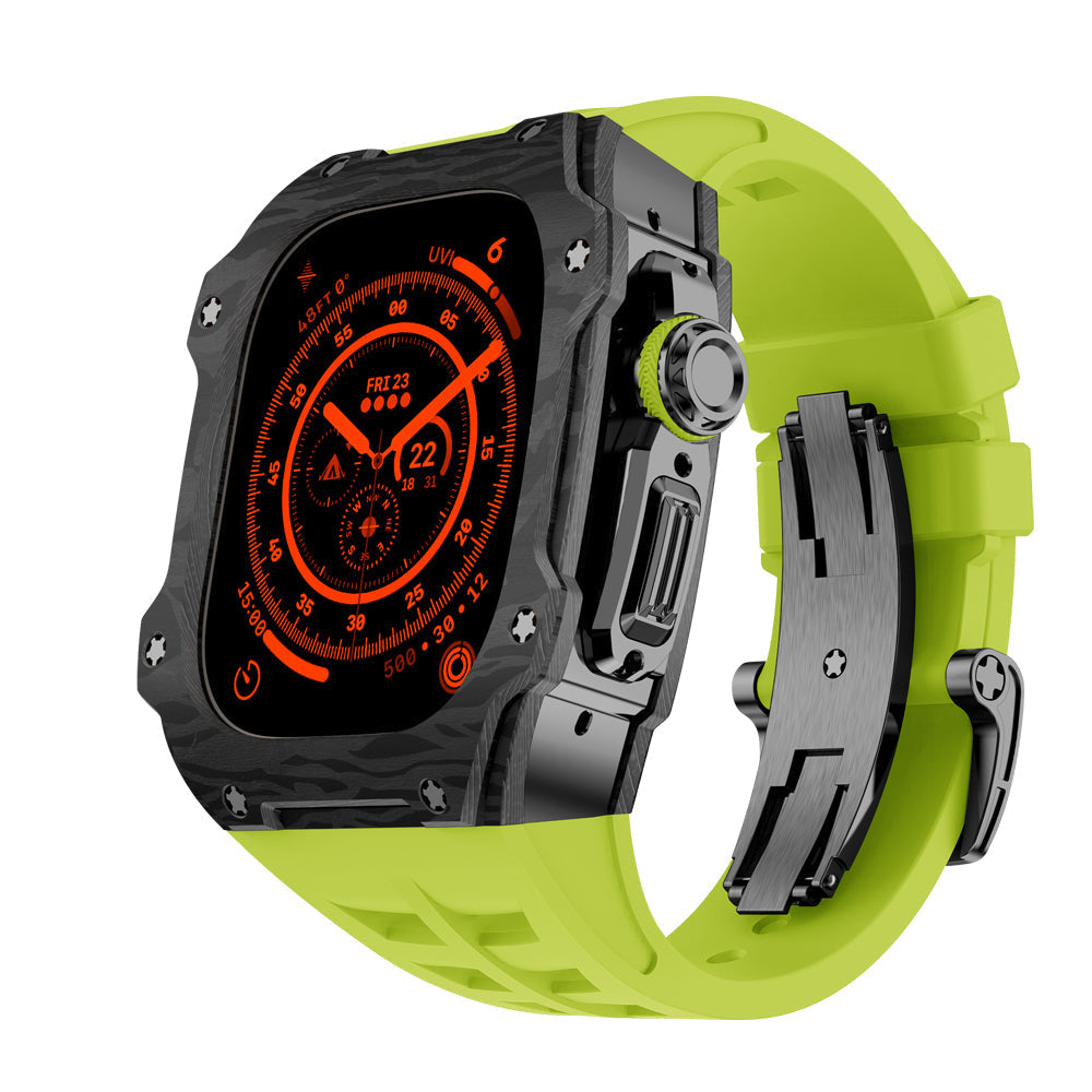 Ventroa Series Carbon Fiber Case for Apple Watch Ultra | Lersk