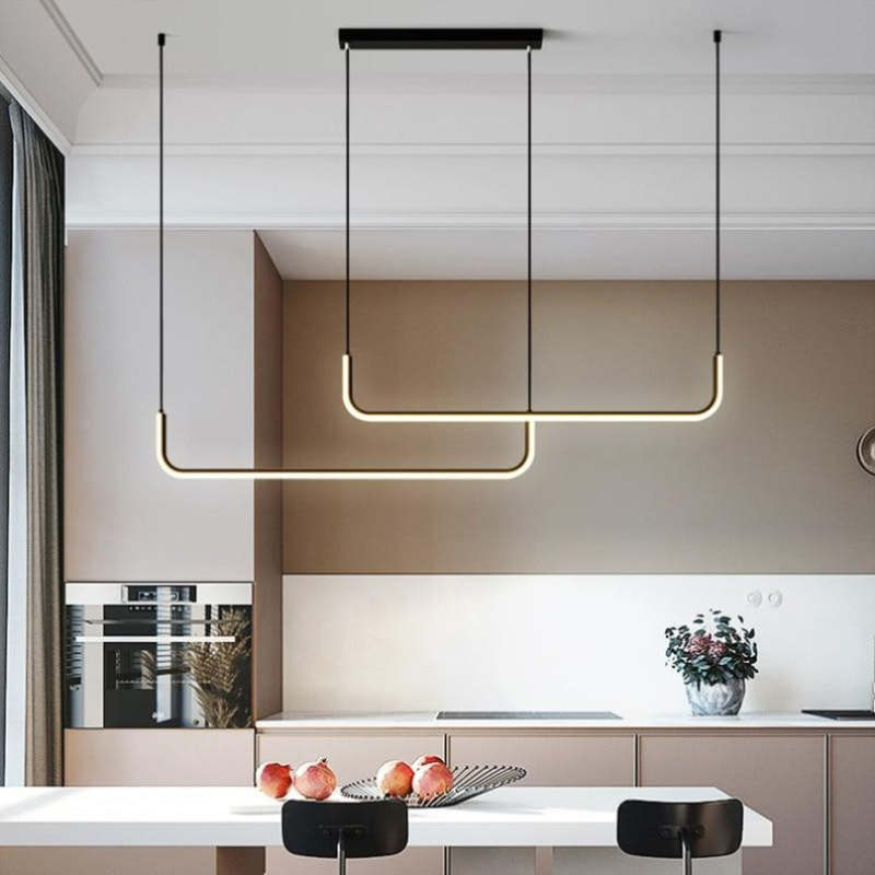 Ardente Glow Metal and Silicone Pendant Lamp With Warm Light | Lersk