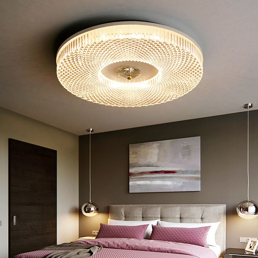 Luminia Slim LED Ceiling Light in Metal & Acrylic Finish | Lersk