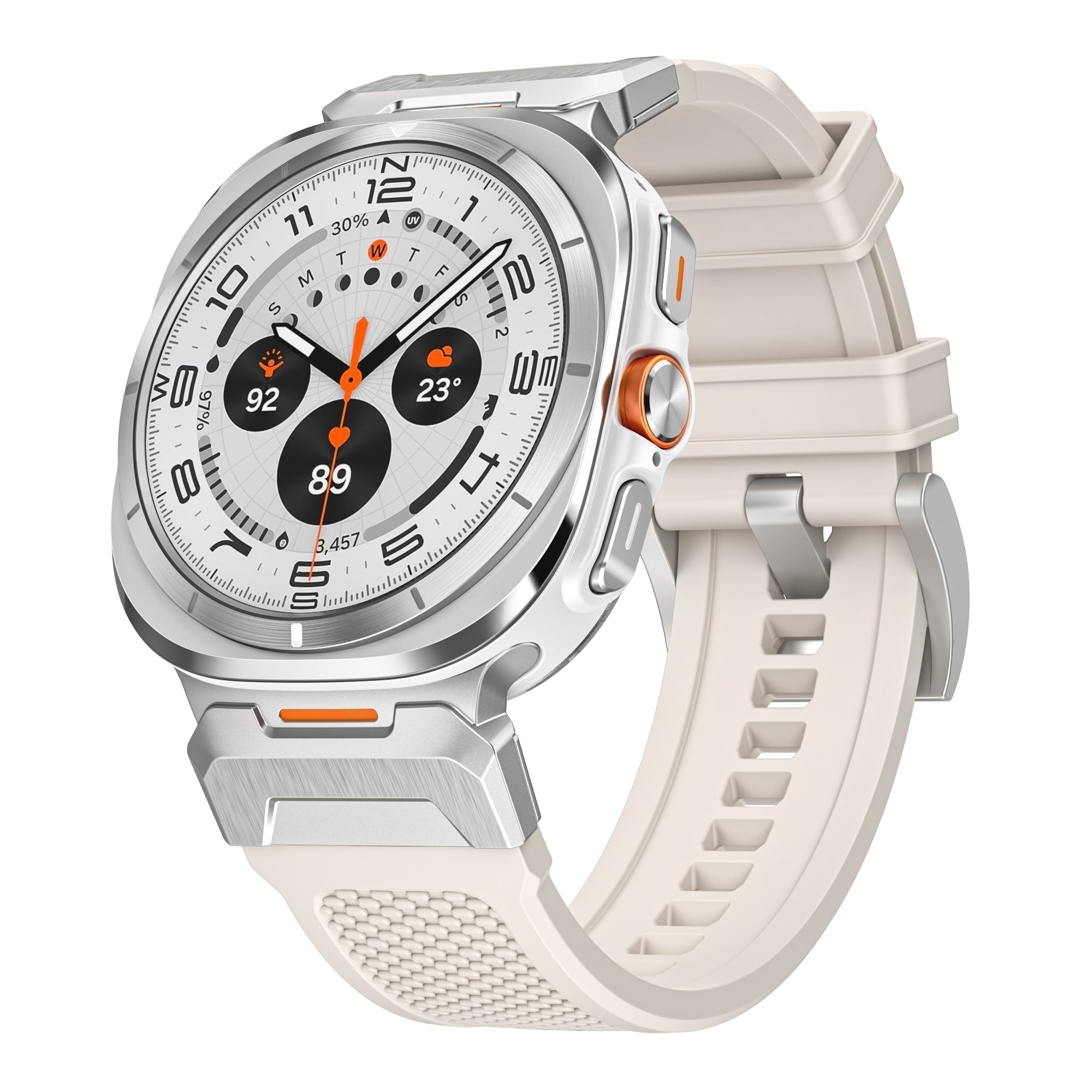 Rivara | FKM Tactical Rubber Strap For Galaxy Watch Ultra | Lersk