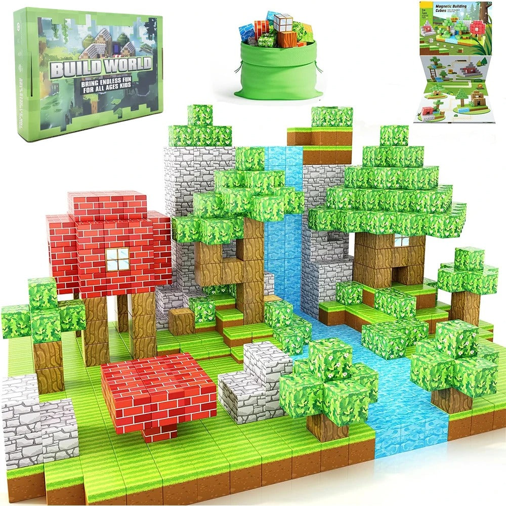 STEM Magnetic Building Blocks for Kids Creative Learning | Lersk