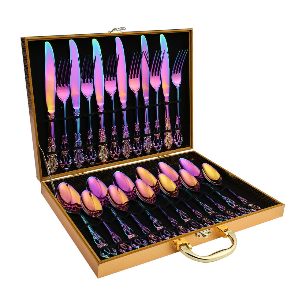 Novae Stainless Steel Cutlery Set Hand-Forged Durable | Lersk