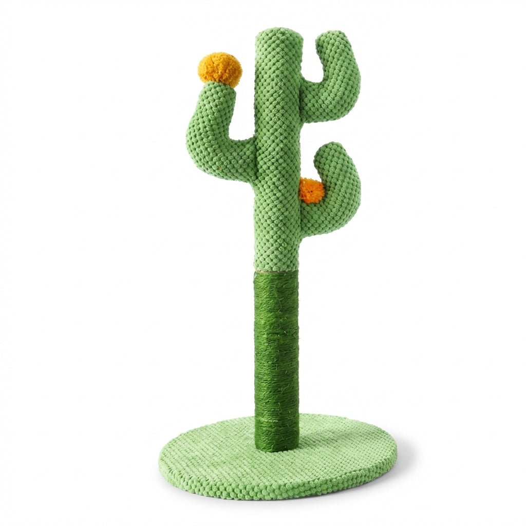 Cactus Shaped Cat Scratching Post, Sisal, Small, Medium, Large | Lersk