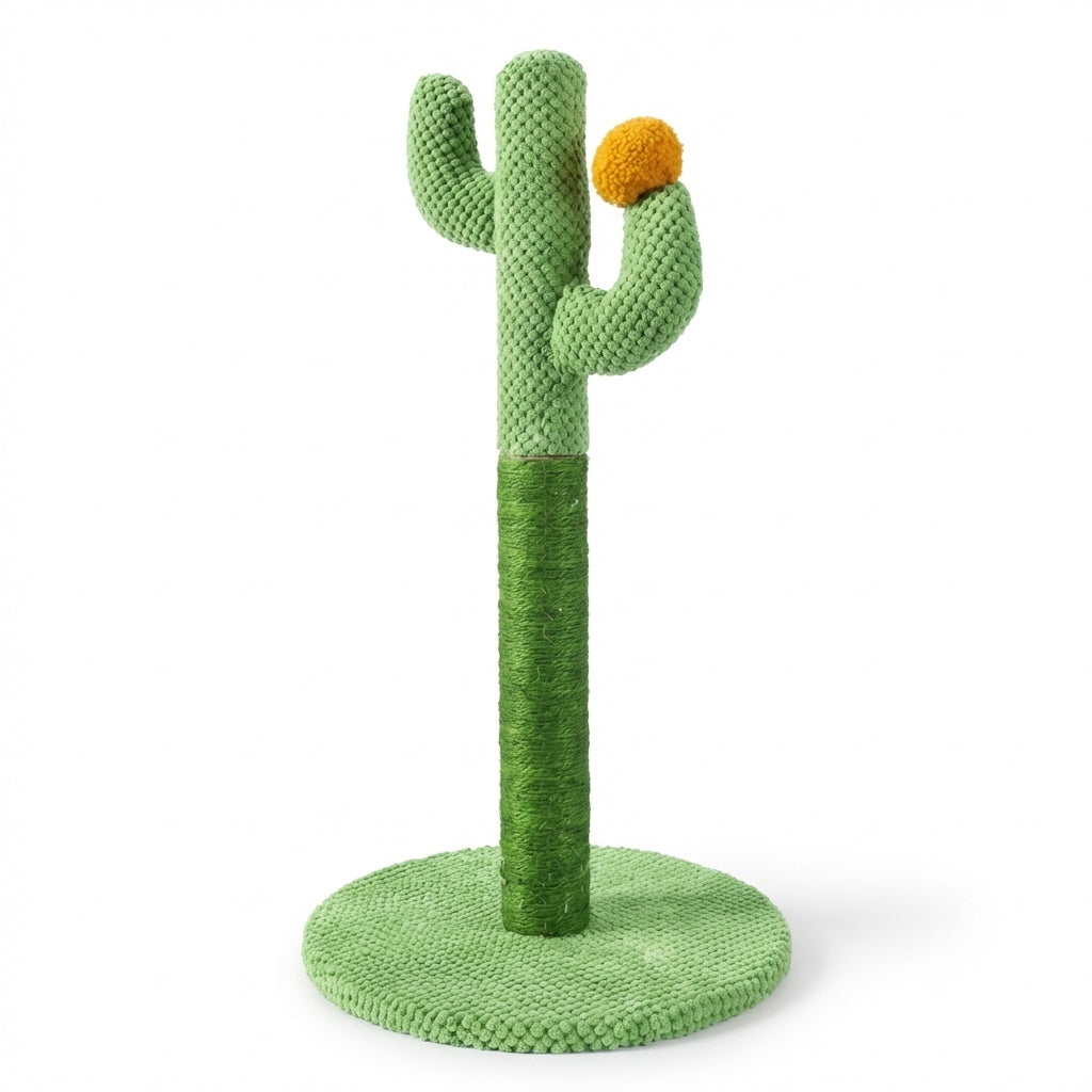 Cactus Shaped Cat Scratching Post, Sisal, Small, Medium, Large | Lersk