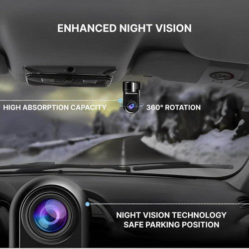Cirro AI Dash Camera With Night Vision, GPS, Loop Recording | Lersk