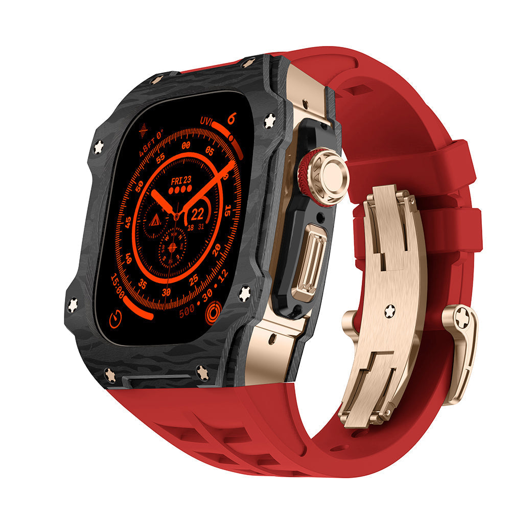 Ventroa Series Carbon Fiber Case for Apple Watch Ultra | Lersk