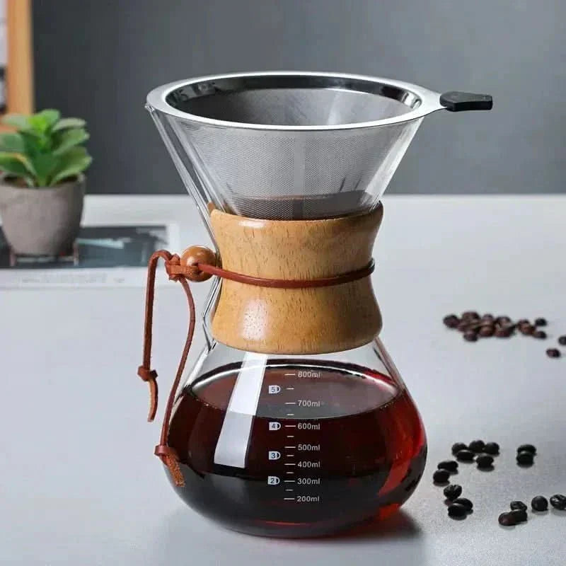 Konvice Chemex s Hario V60 Dripperem – sada pro přesné přípravy a klasický styl | Lersk