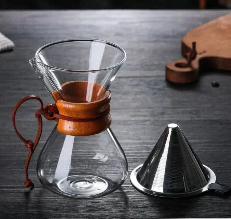 Konvice Chemex s Hario V60 Dripperem – sada pro přesné přípravy a klasický styl | Lersk
