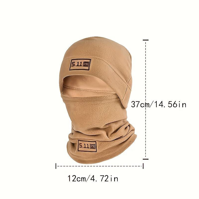 Polar-Fleece-Balaclava mit Kapuze und Gesichtsmaske für Winterbedingungen und kaltes Wetter im Freien | Lersk