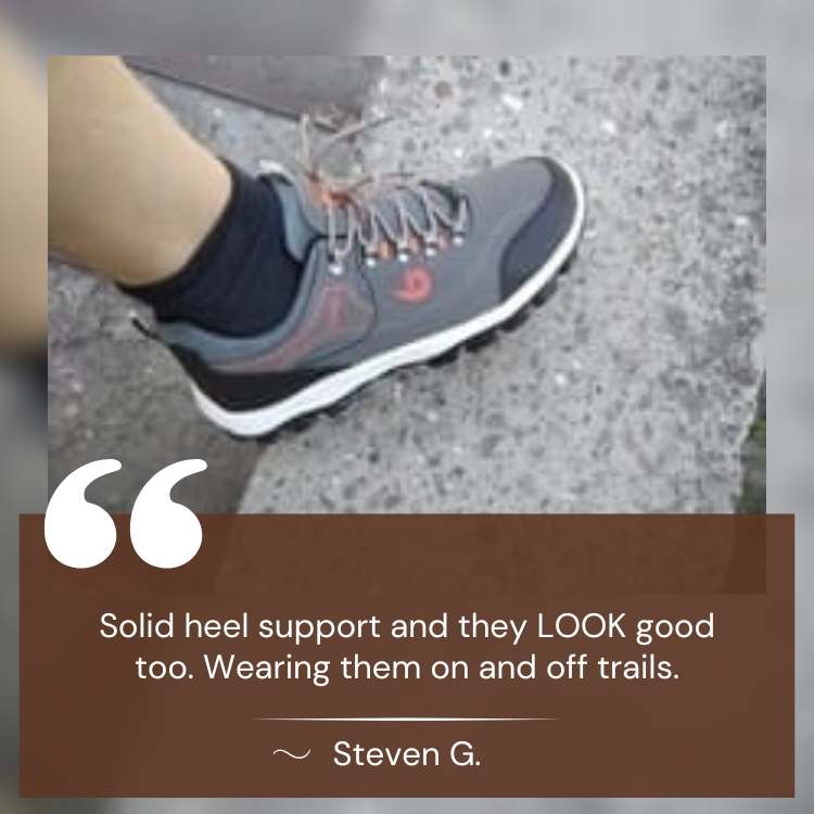 TerraCloud Orthopedic Hiking Shoes For Everyday Comfort | Lersk