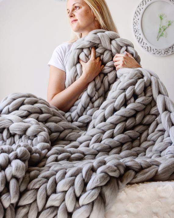 VeloraLoom Cozy Knit Throw Blanket Ultra Warm Thick | Lersk