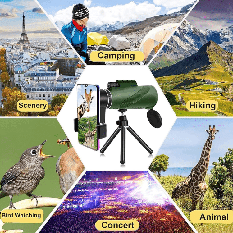 Monocolo Arden Compact 600x HD Ultra-Zoom per Birdwatching | Lersk
