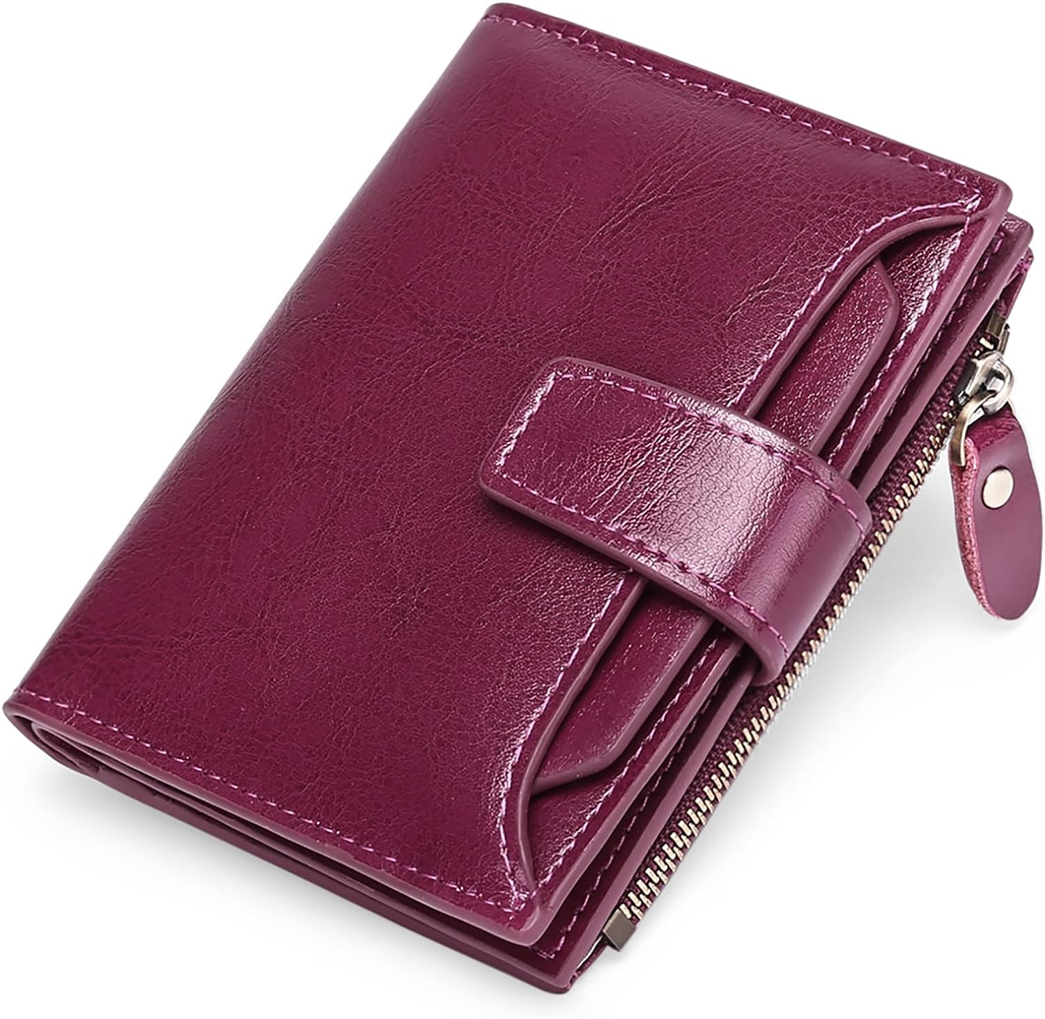 Genuine Leather Compact Wallet With RFID Blocking And Multi-Functional Capabilities | Lersk
