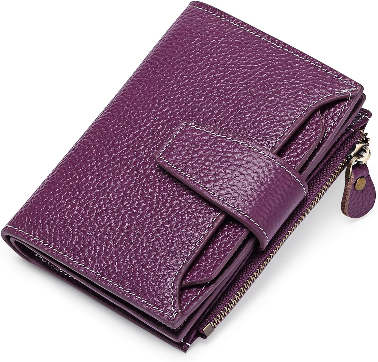 Genuine Leather Compact Wallet With RFID Blocking And Multi-Functional Capabilities | Lersk