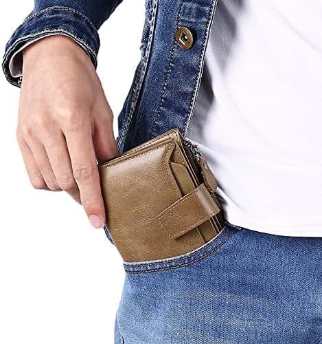 Genuine Leather Compact Wallet With RFID Blocking And Multi-Functional Capabilities | Lersk