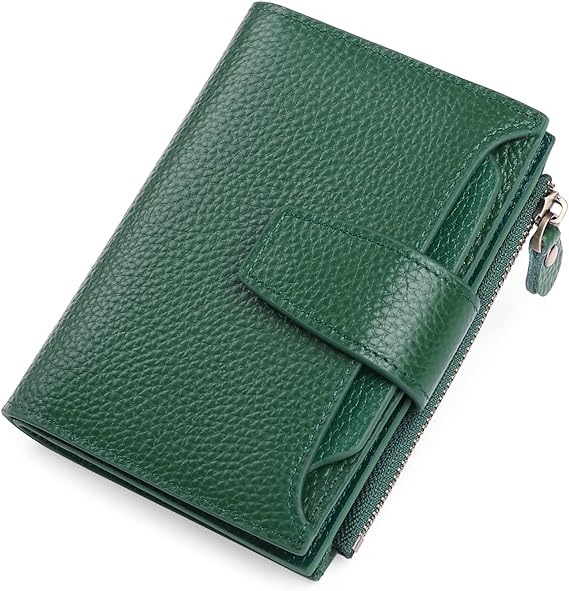 Genuine Leather Compact Wallet With RFID Blocking And Multi-Functional Capabilities | Lersk