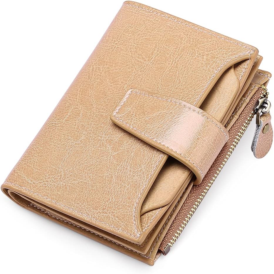 Genuine Leather Compact Wallet With RFID Blocking And Multi-Functional Capabilities | Lersk