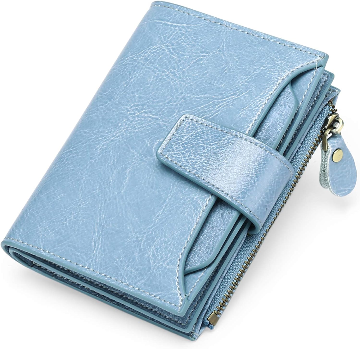 Genuine Leather Compact Wallet With RFID Blocking And Multi-Functional Capabilities | Lersk