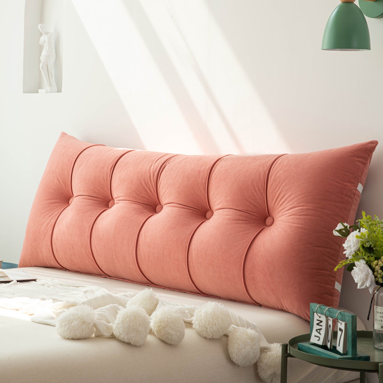 LumaRest Back Support Headboard Pillow for Bed and Sofa | Lersk