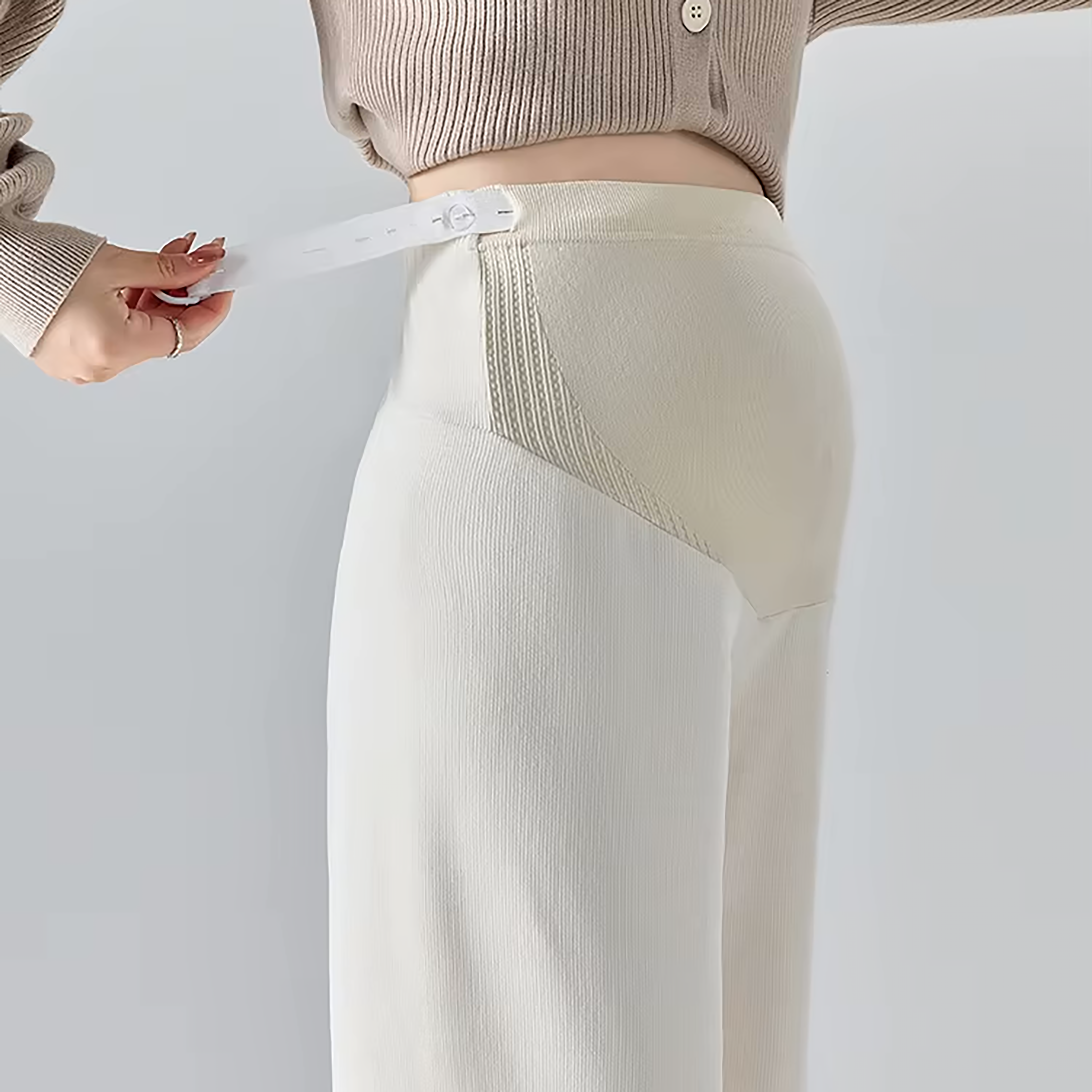 Relaxed Wide-Leg Maternity Trousers | Lersk