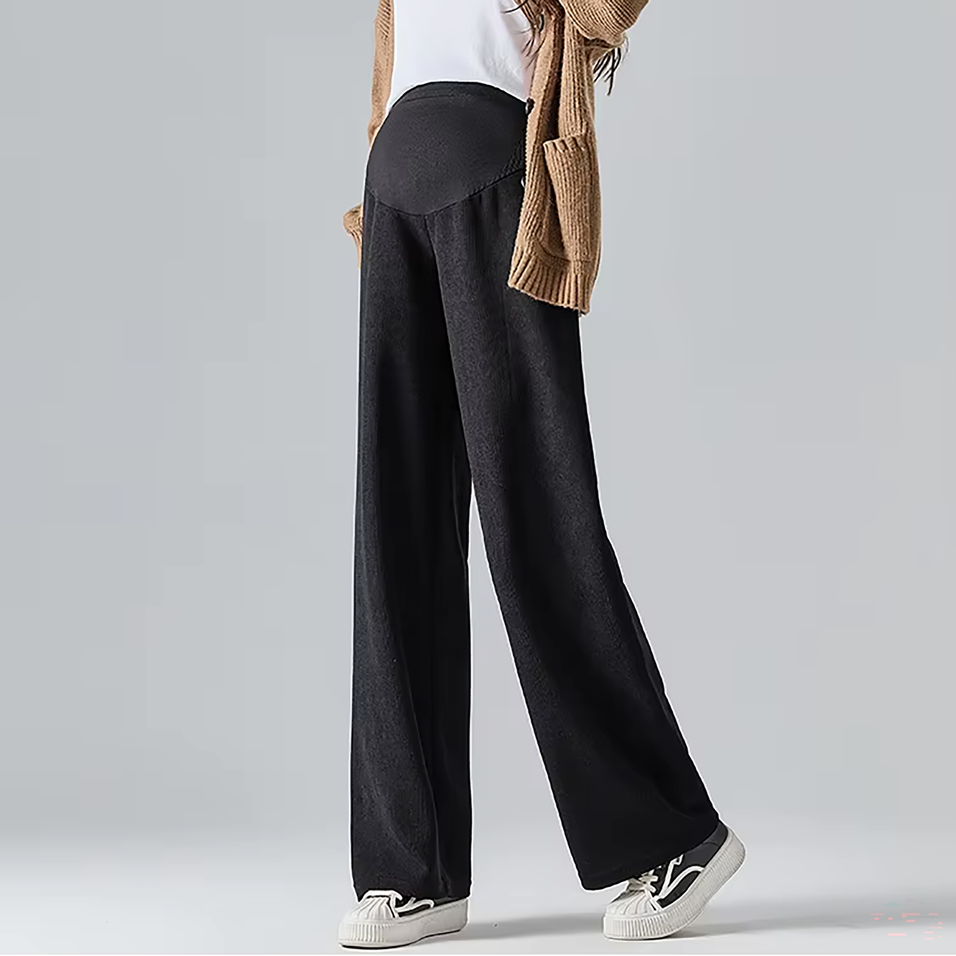 Relaxed Wide-Leg Maternity Trousers | Lersk