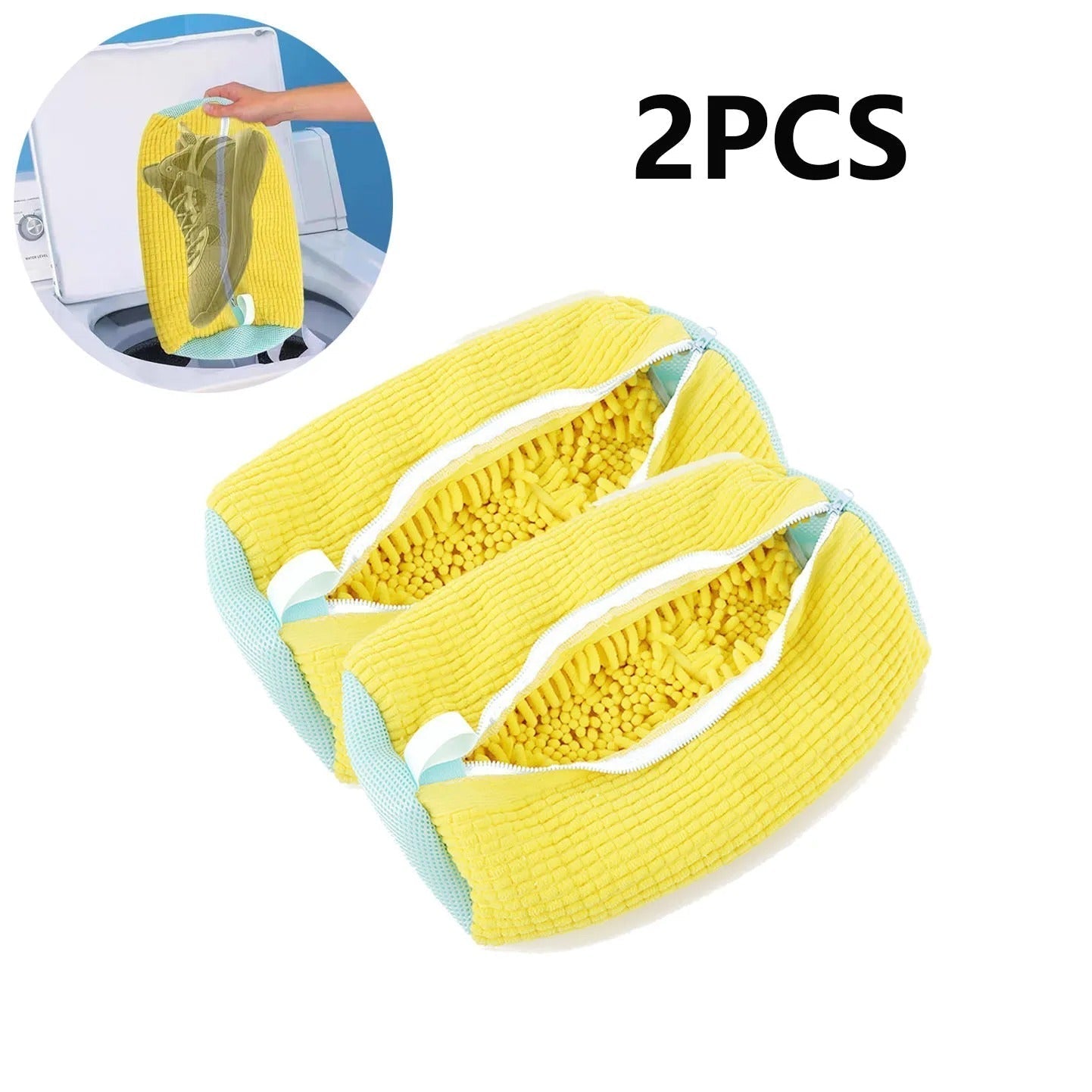 Washing Shoes Bag Protector 2Pcs For Home Use Safe Clean | Lersk