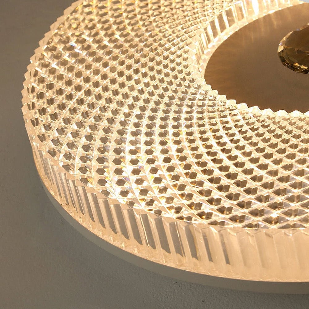 Luminia Slim LED Ceiling Light in Metal & Acrylic Finish | Lersk