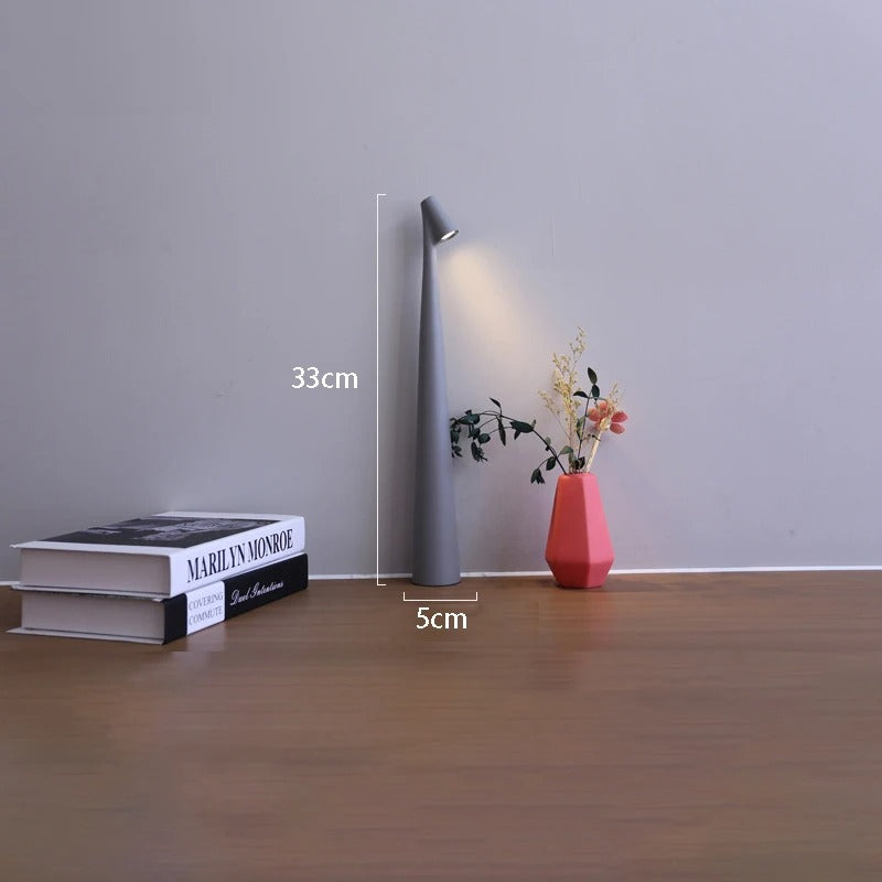 Rechargeable Nordic Minimalist Cordless Table Lamp With LED | Lersk