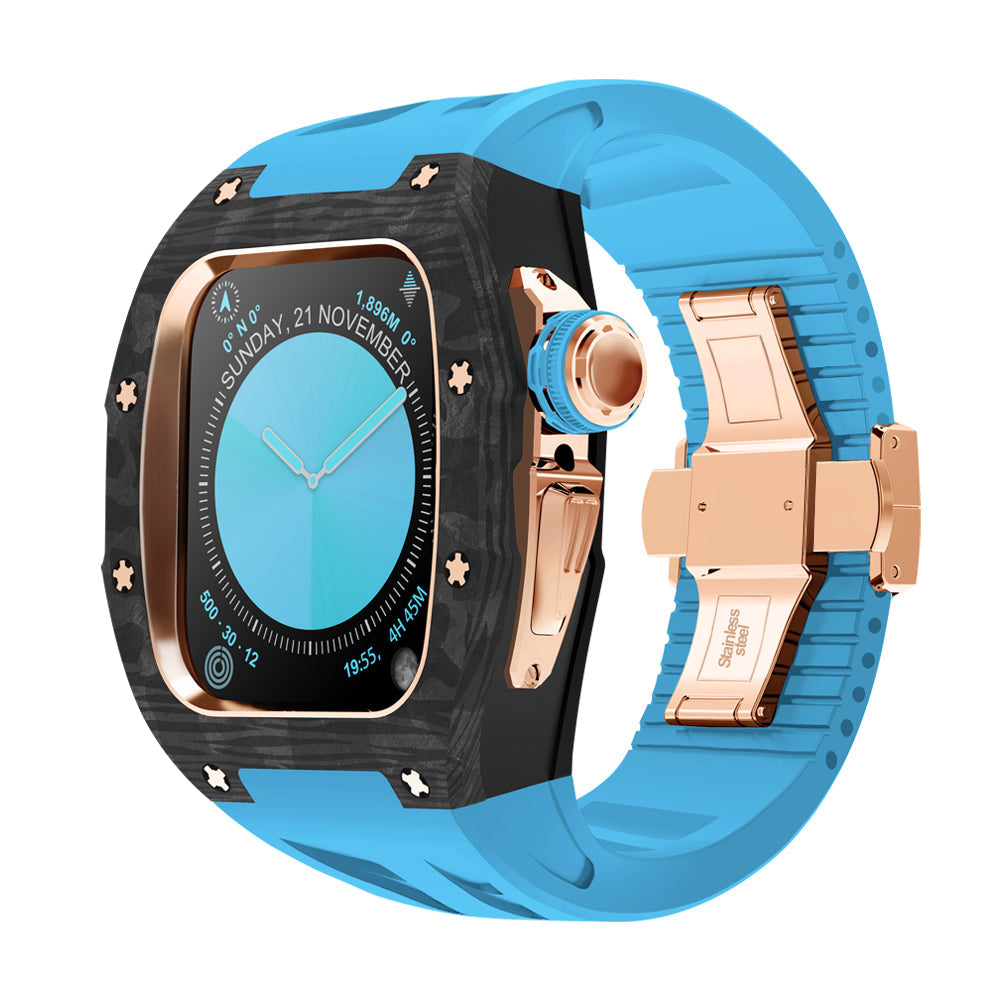 Zestaw do modernizacji NovaCarb S10 Titanium Apple Watch z włókna węglowego | Lersk