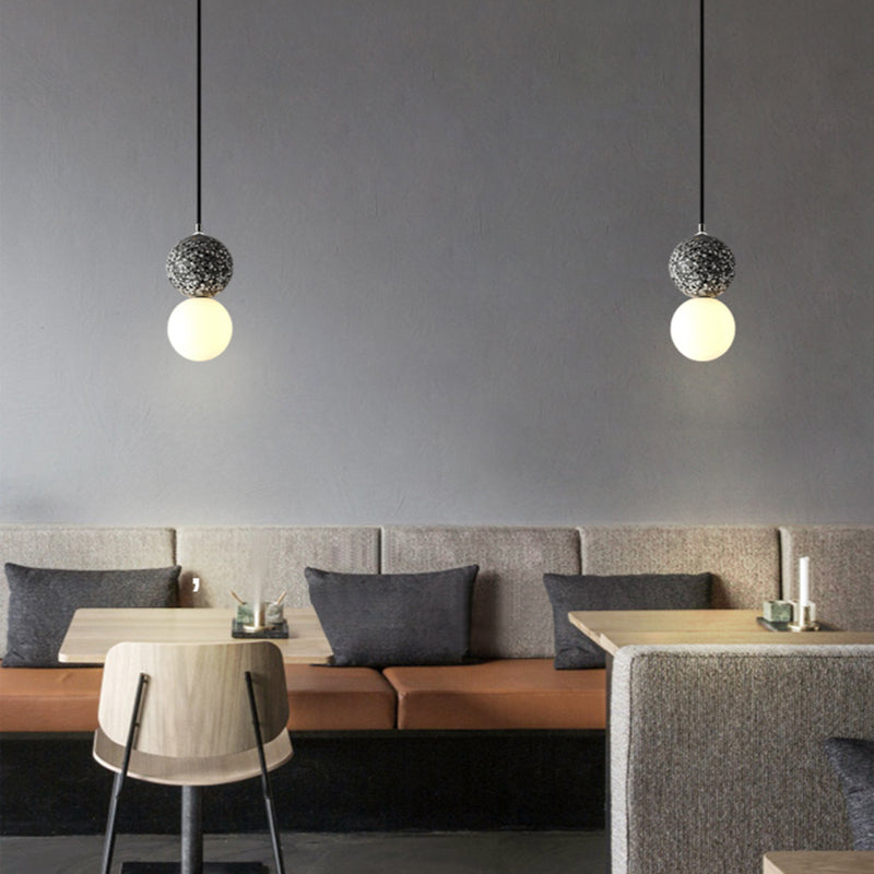 Valentina LED Pendant Lights Glass Globe For Dining Table | Lersk
