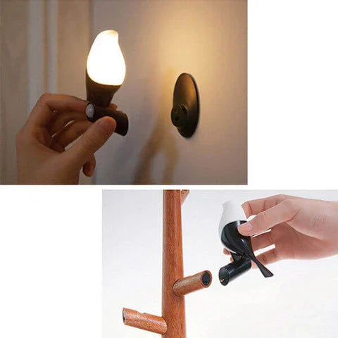 LumaOak Motion Sensor Wooden Table Lamp By NaturaLume | Lersk