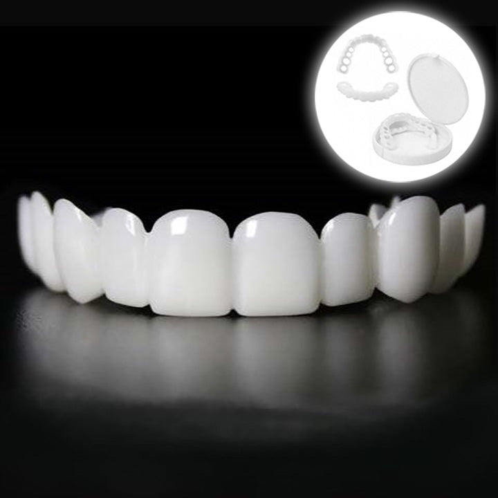 NovaBright Facette Snap On per Denti Superiori e Inferiori Sorriso Naturale Istantaneo | Lersk
