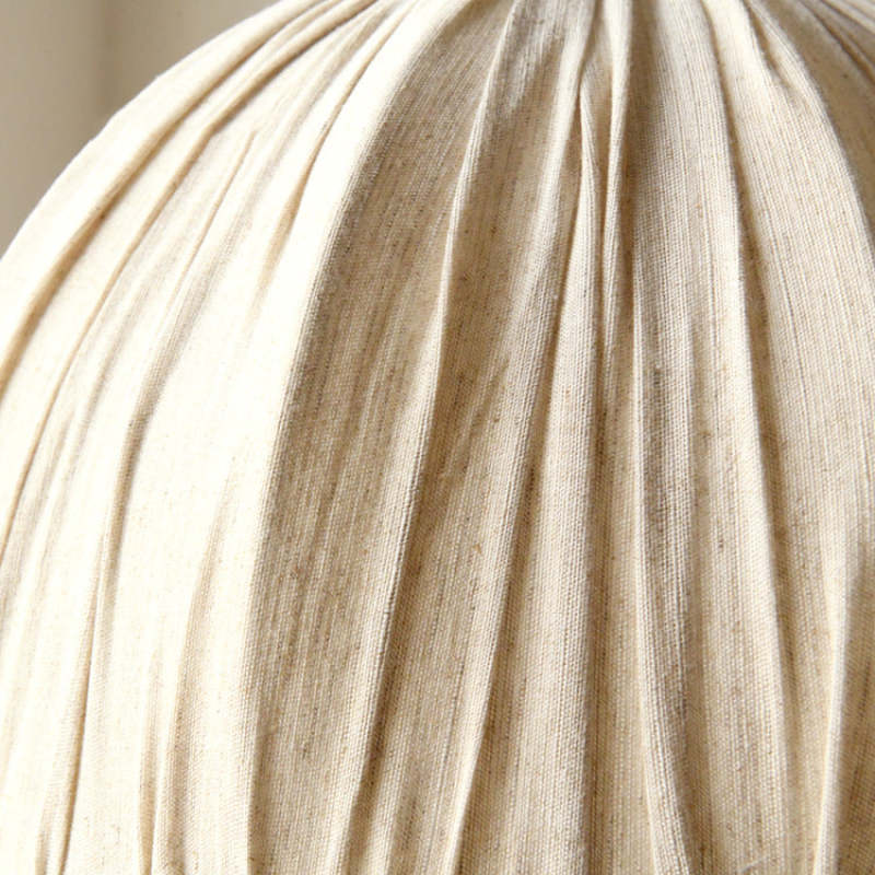 Lampada a sospensione Nordia in lino per interni in stile scandinavo | Lersk