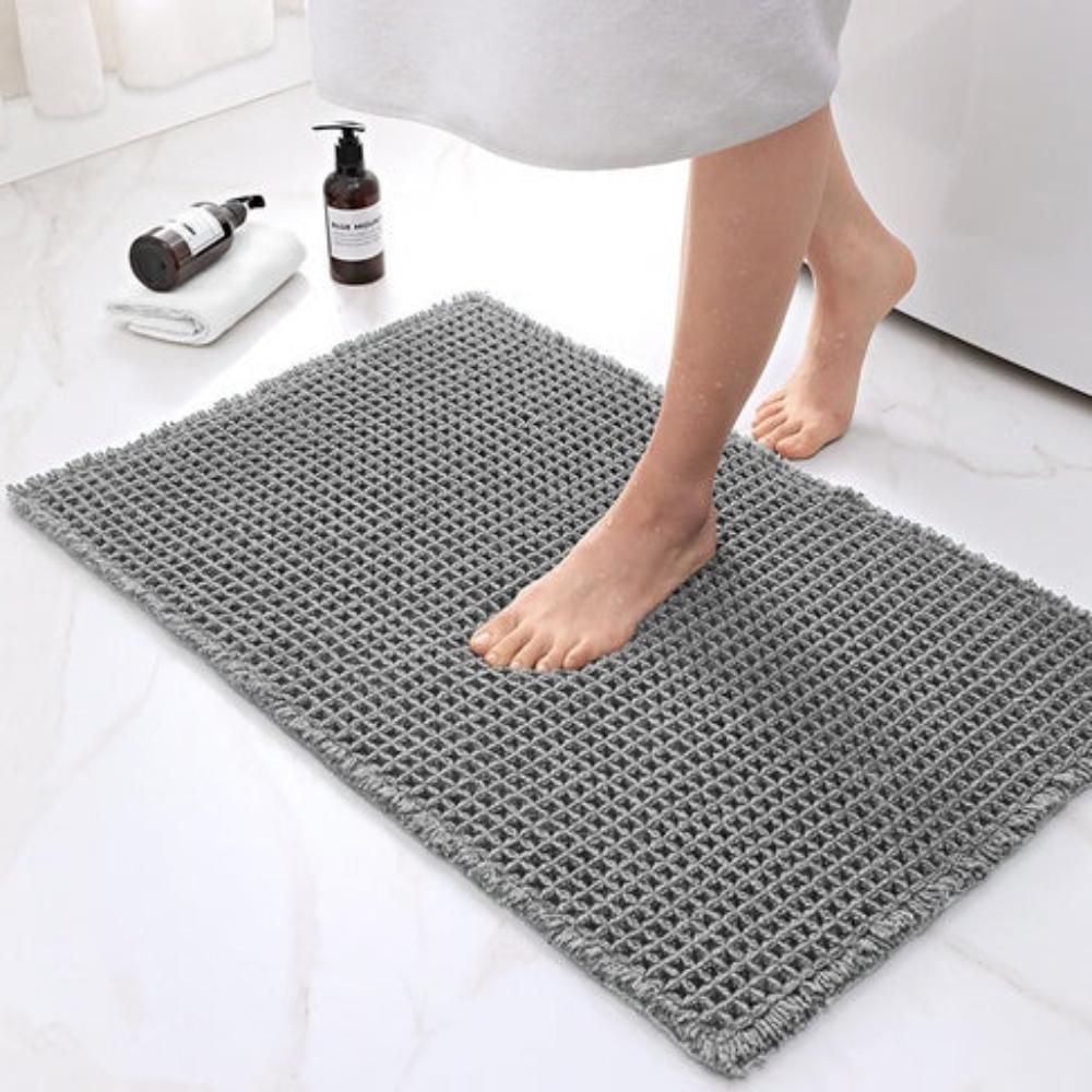 Waffle Weave Bath Mat | Lersk